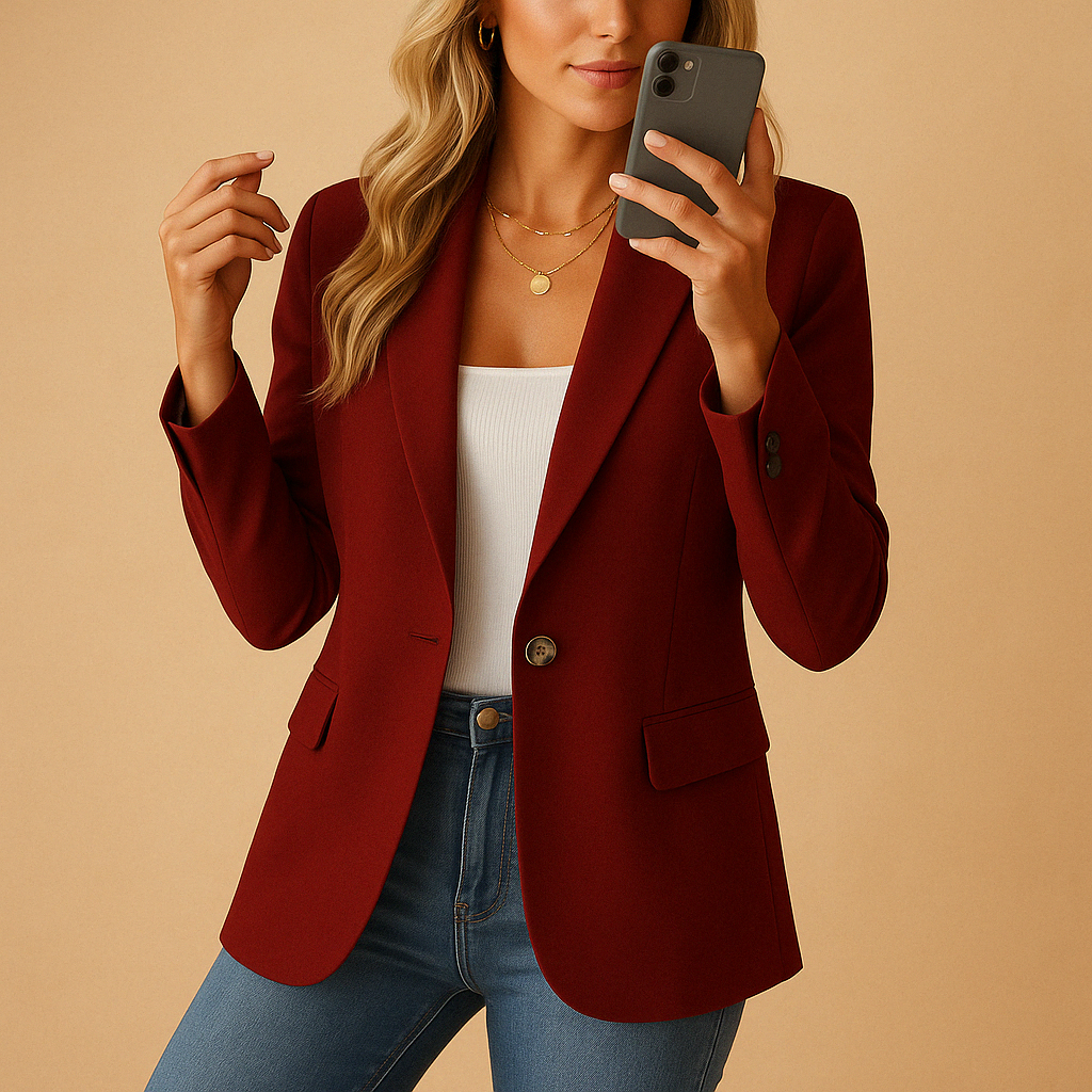 Blazer Femme – Cintré, Ajusté