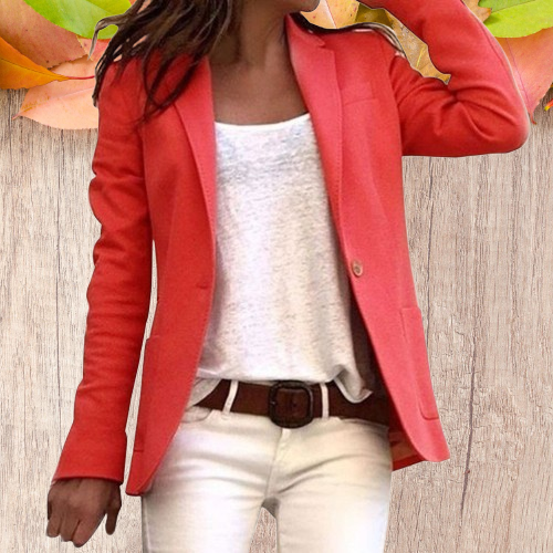 Blazer Femme – Cintré, Boutonné