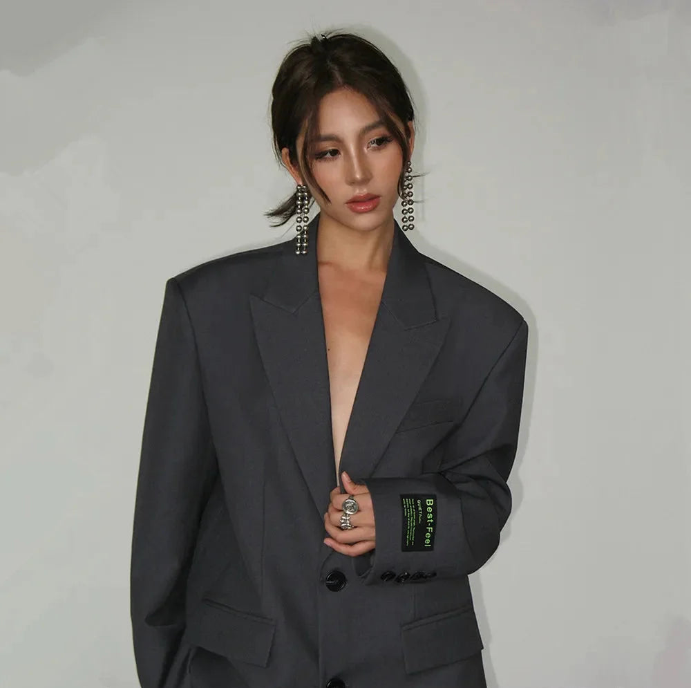 Blazer Femme – Cintré, Boutonné
