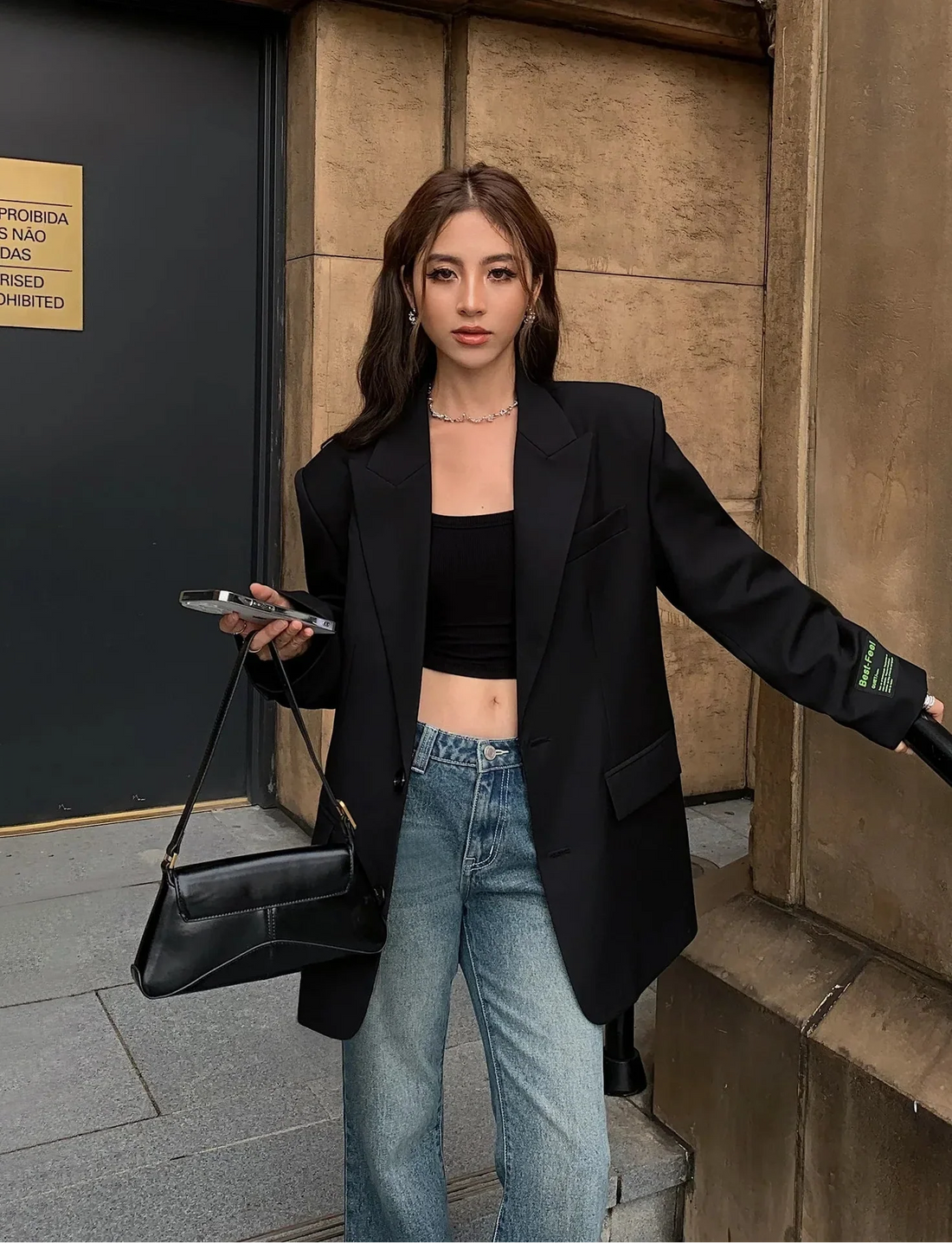 Blazer Femme – Cintré, Boutonné