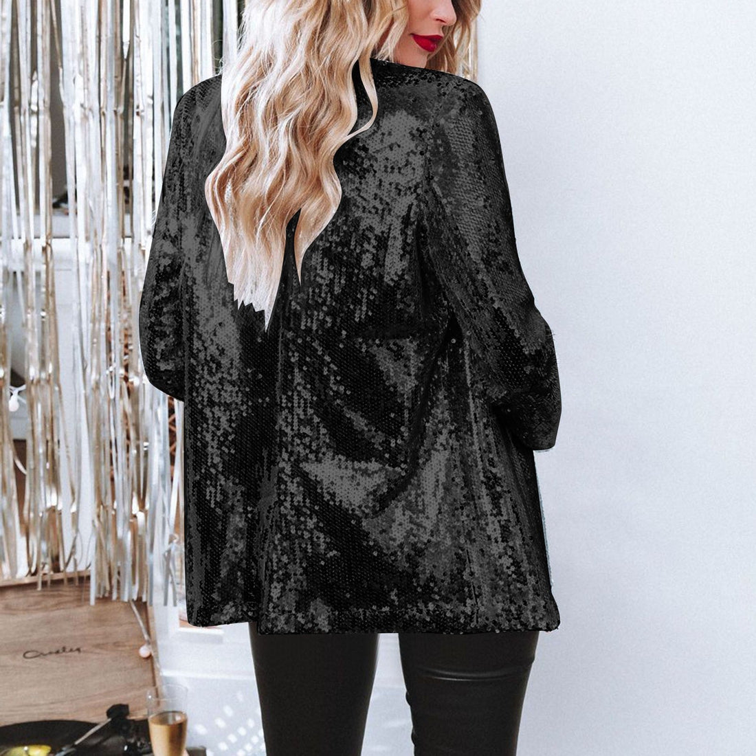 Blazer Femme – Glamour Paillettes, Cintré