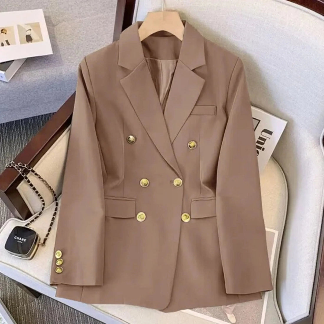 Blazer Femme – Oversize, Structuré