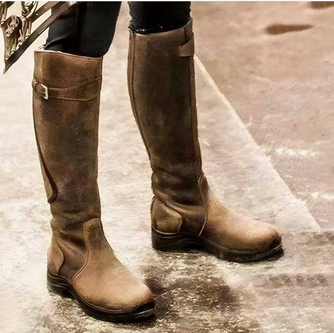 Bottes Hautes Femme – Imperméables, Équitation Gel