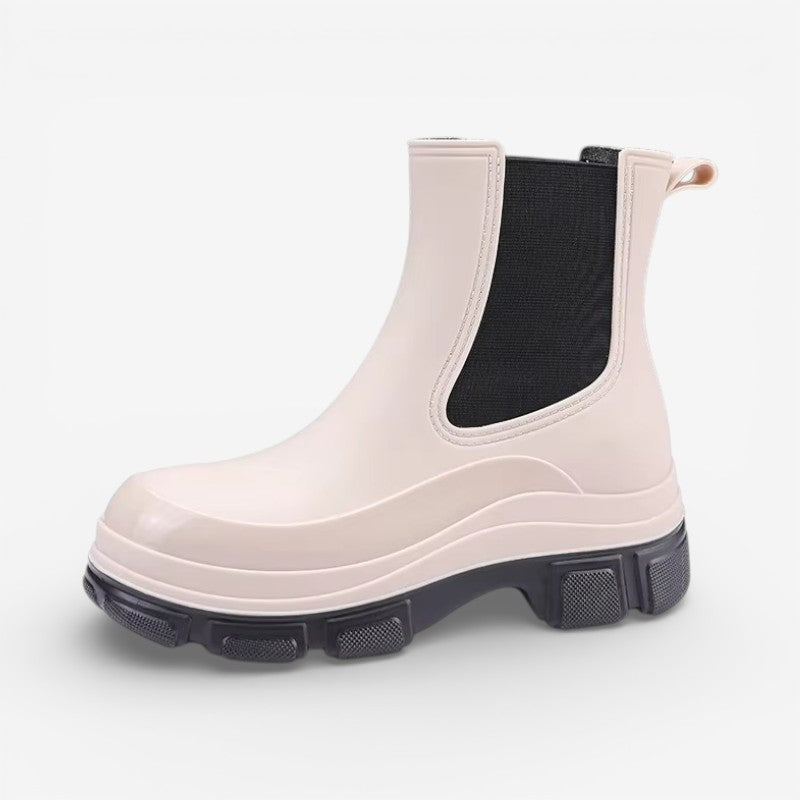 Bottines Chelsea Femme – À Enfiler, Semelle Crantée