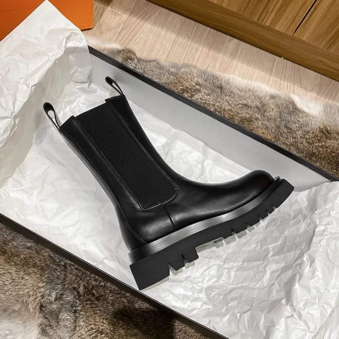 Bottines Chelsea Femme – Bandes Élastiques