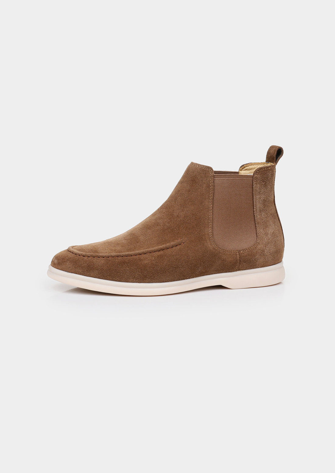 Bottines Femme – Chelsea Daim, Talon Bloc