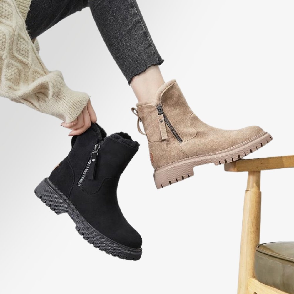 Bottines Femme – Élégantes, Talon Bloc