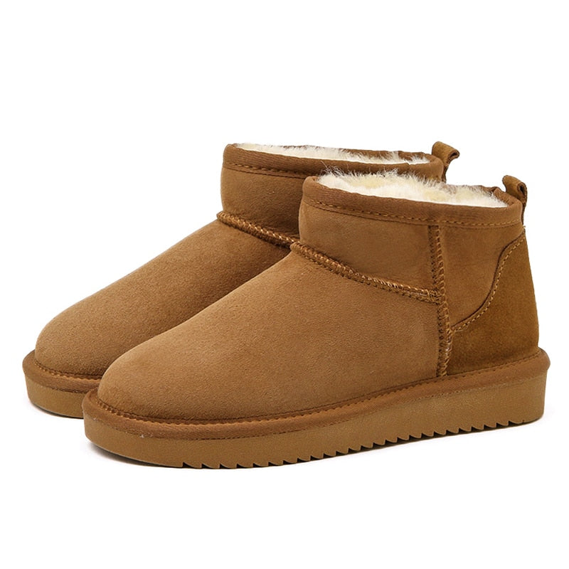 Bottines Femme – Étanches, Talon Bloc