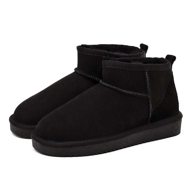 Bottines Femme – Étanches, Talon Bloc