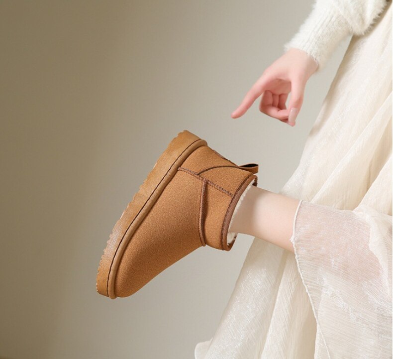 Bottines Femme – Étanches, Talon Bloc