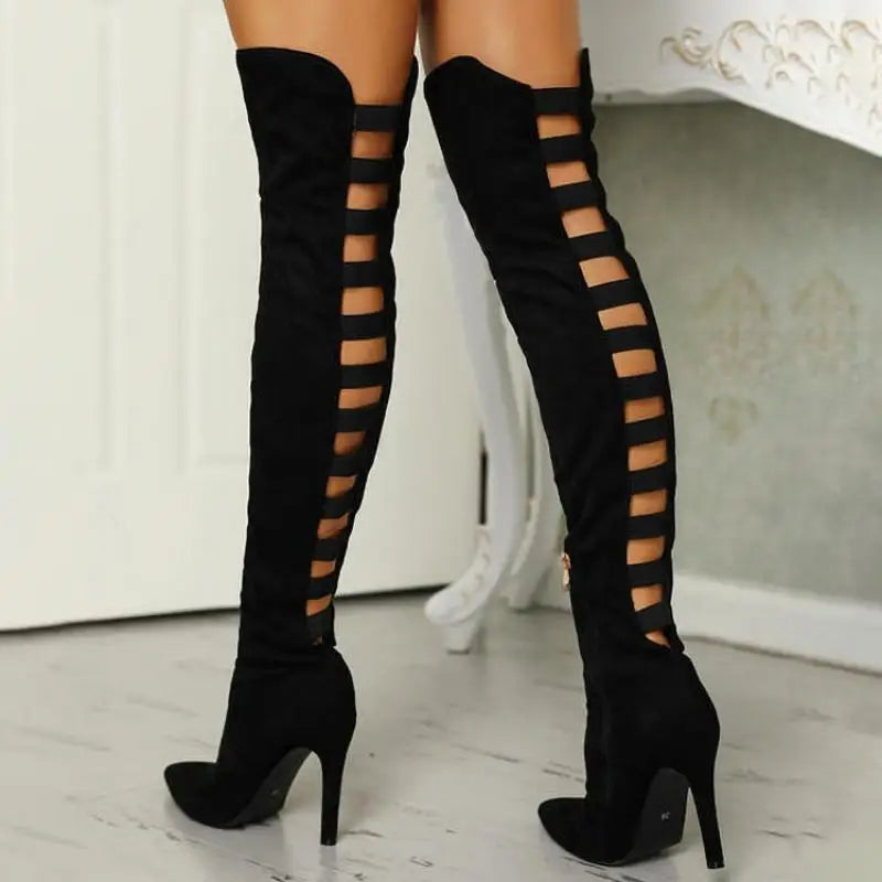 Cuissardes Femme – Ouvertes, Tige Haute