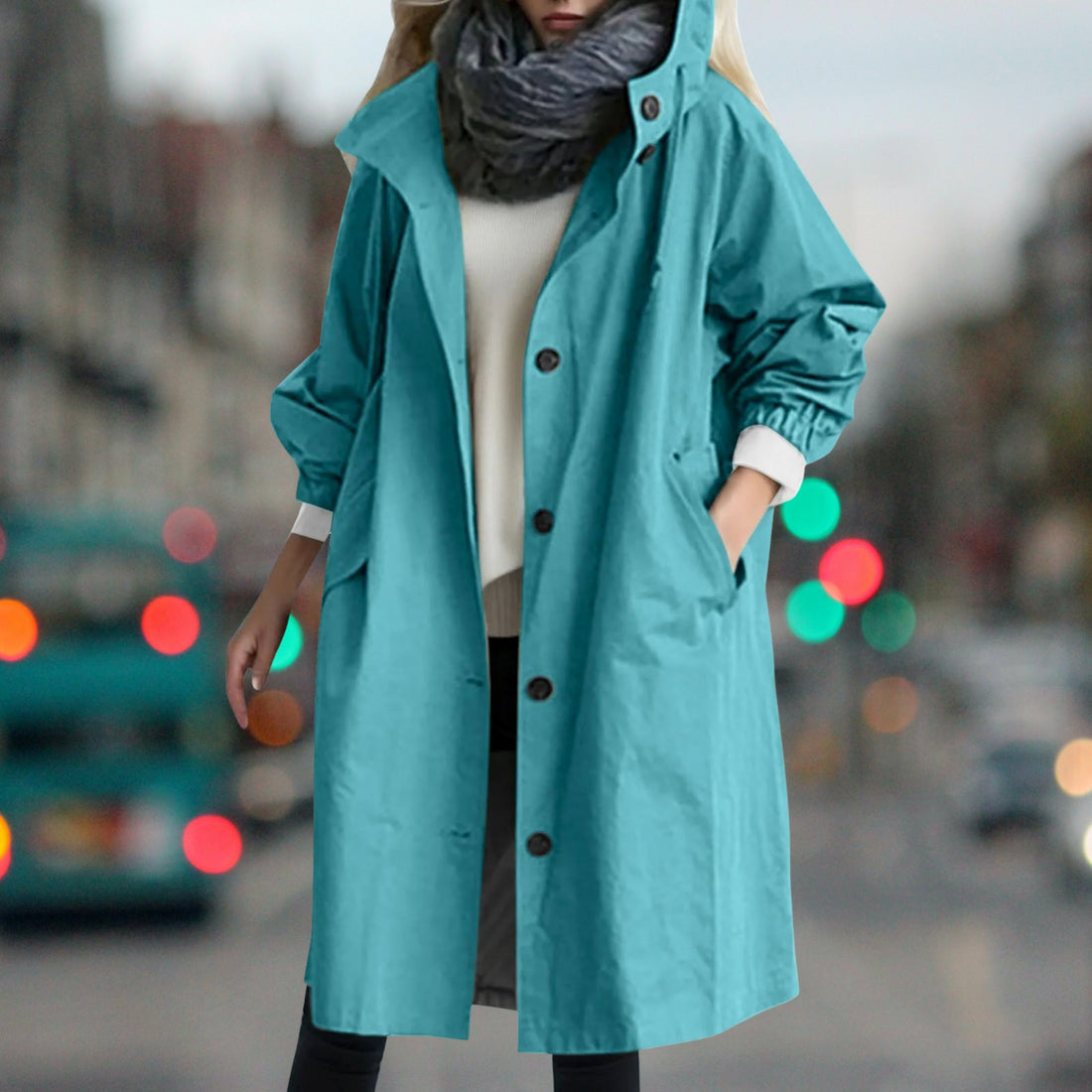 Imperméable Femme – Capuche, Déperlant