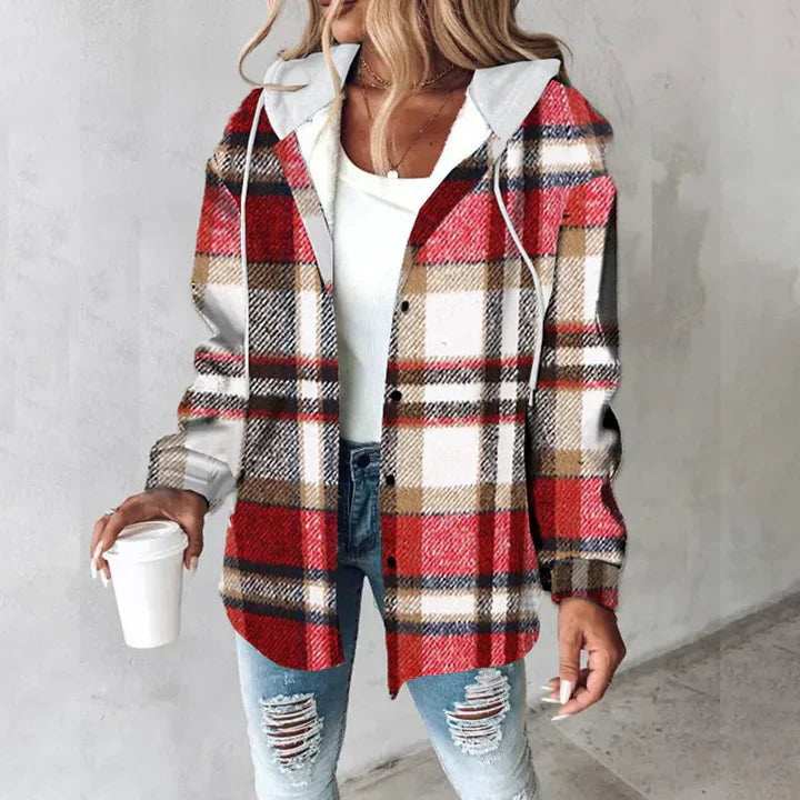 Manteau Femme – Coupe Longue, Boutonné