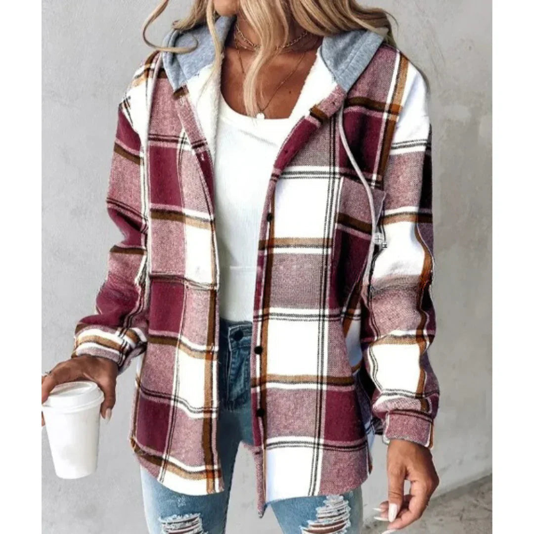 Manteau Femme – Coupe Longue, Boutonné