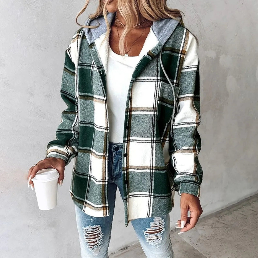 Manteau Femme – Coupe Longue, Boutonné