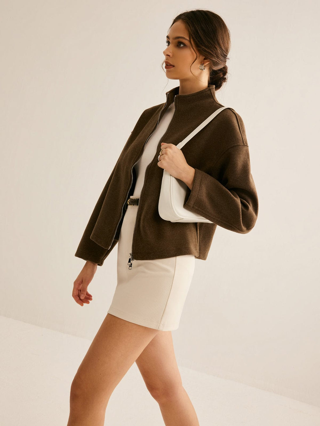 Manteau Femme – Court, Coupe Longue