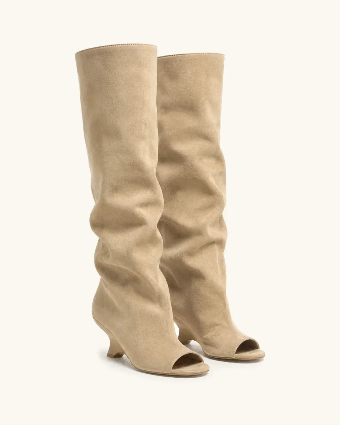 Santiags Femme – Compensées Bout Ouvert, Bout Pointu
