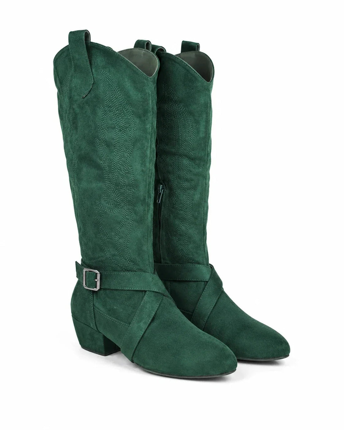 Santiags Femme – Western Aspect Daim, Bout Pointu