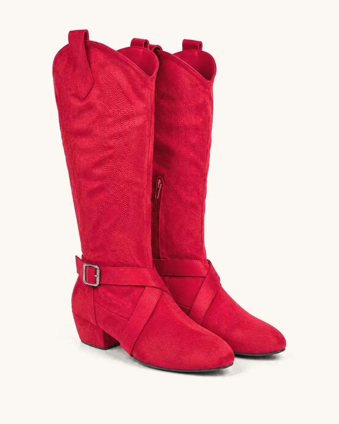 Santiags Femme – Western Aspect Daim, Bout Pointu