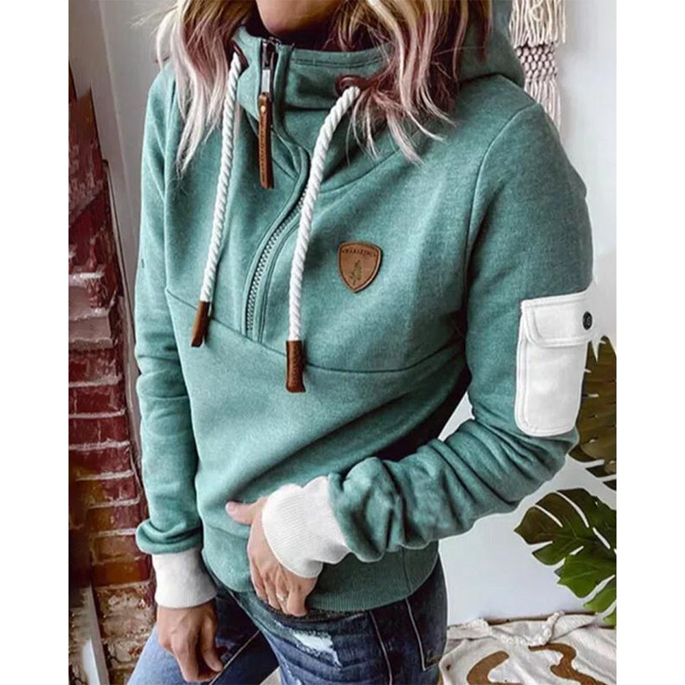 Sweat à Capuche Femme – Épais, Capuche
