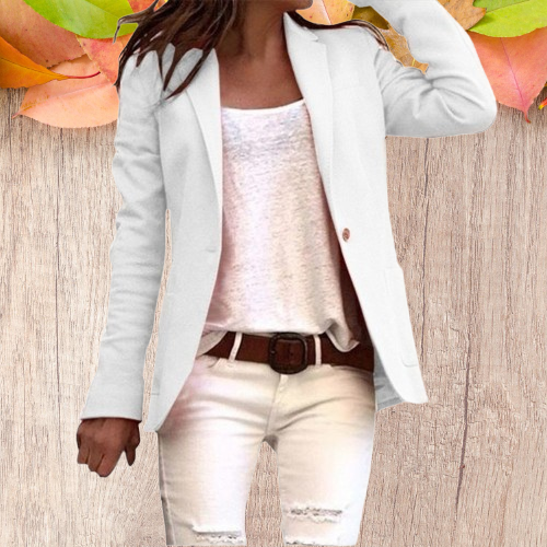 Blazer Femme – Cintré, Boutonné