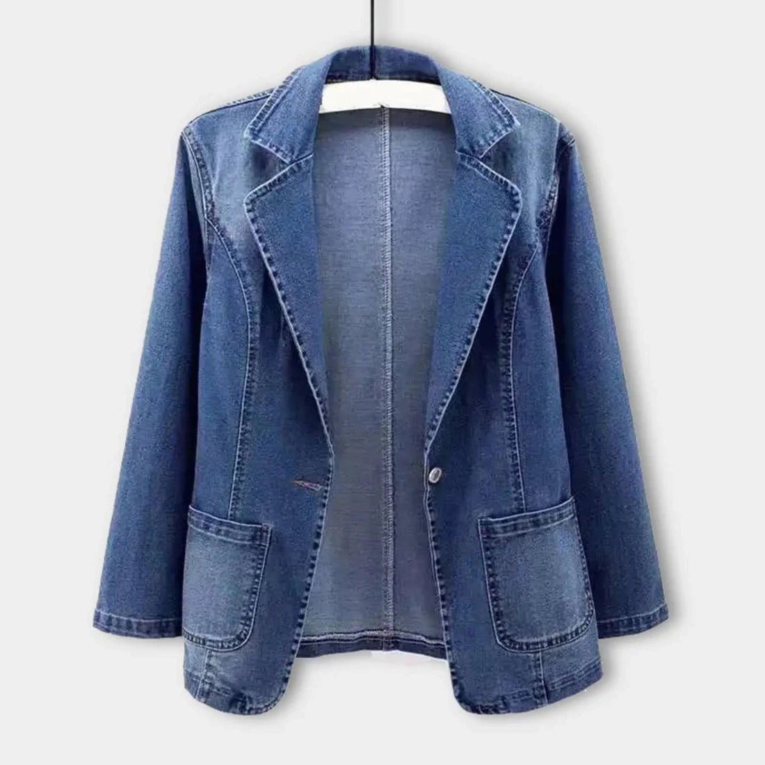 Blazer Femme – Denim, Cintré