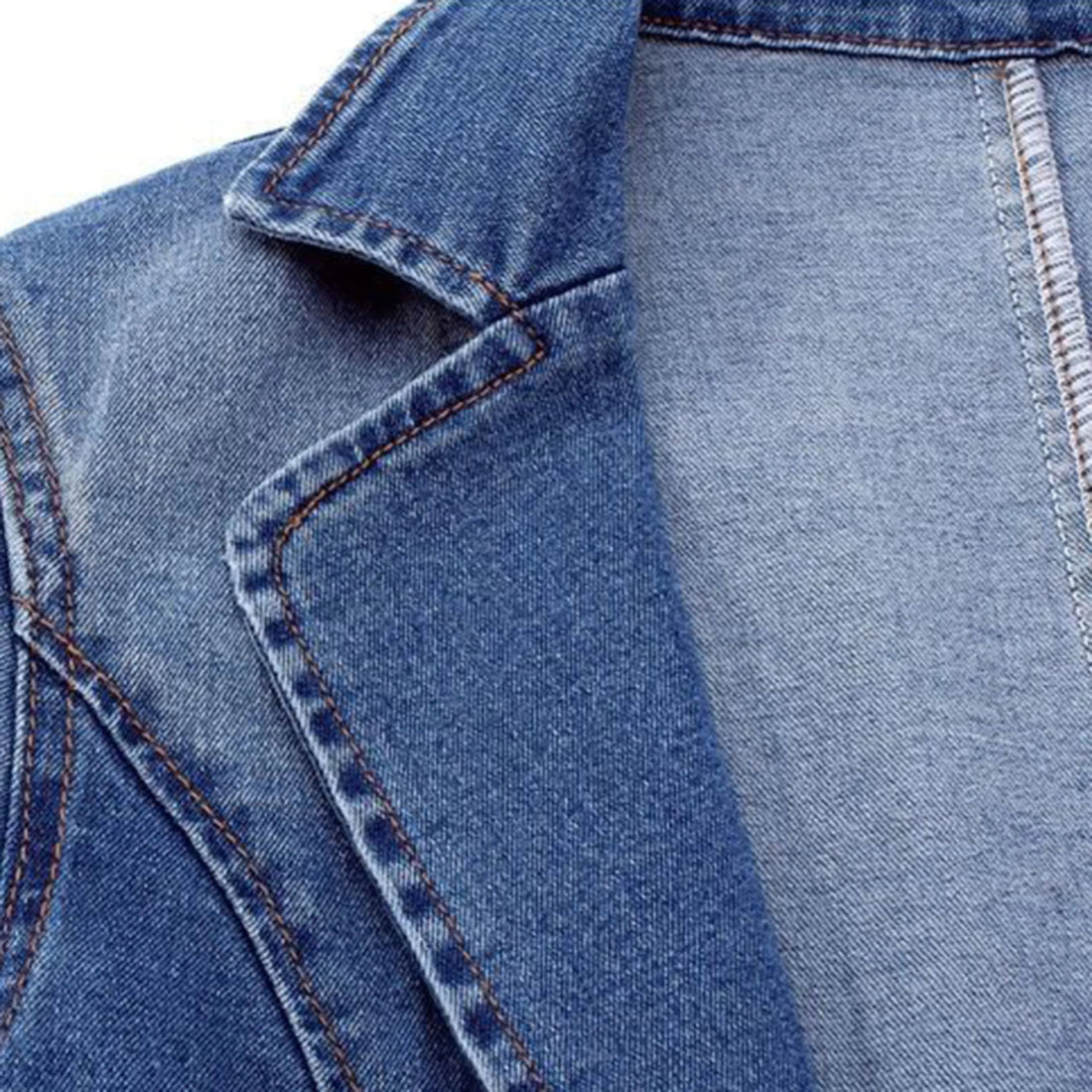 Blazer Femme – Denim, Cintré