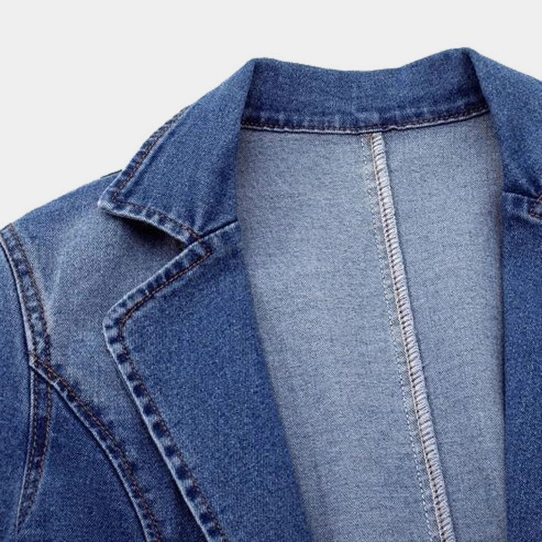 Blazer Femme – Denim, Cintré