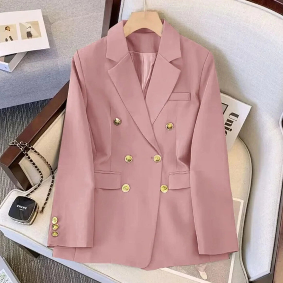Blazer Femme – Oversize, Structuré
