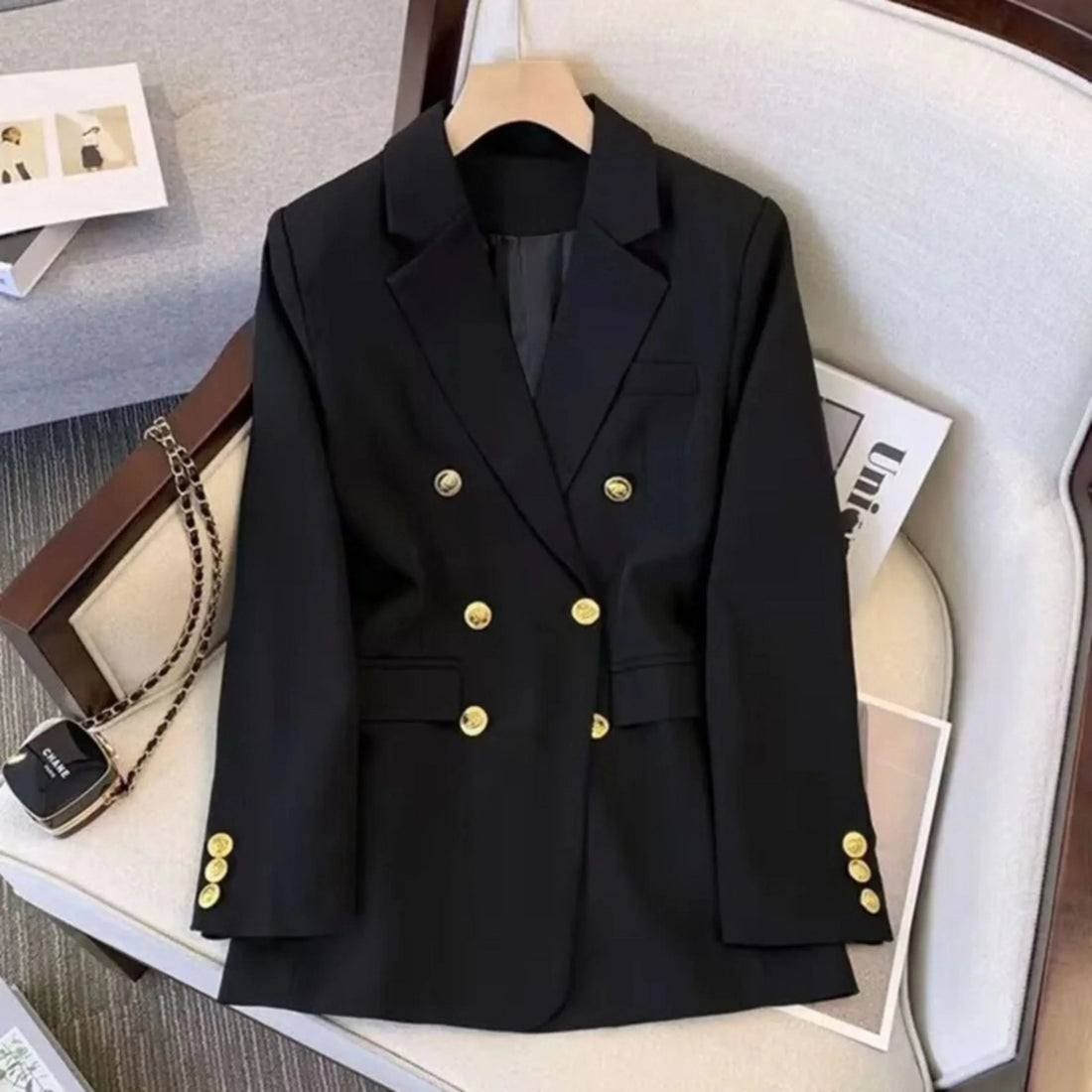 Blazer Femme – Oversize, Structuré