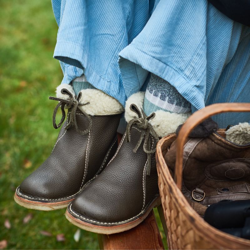 Bottes de Neige Femme – Fourrées, Semelle Antidérapante