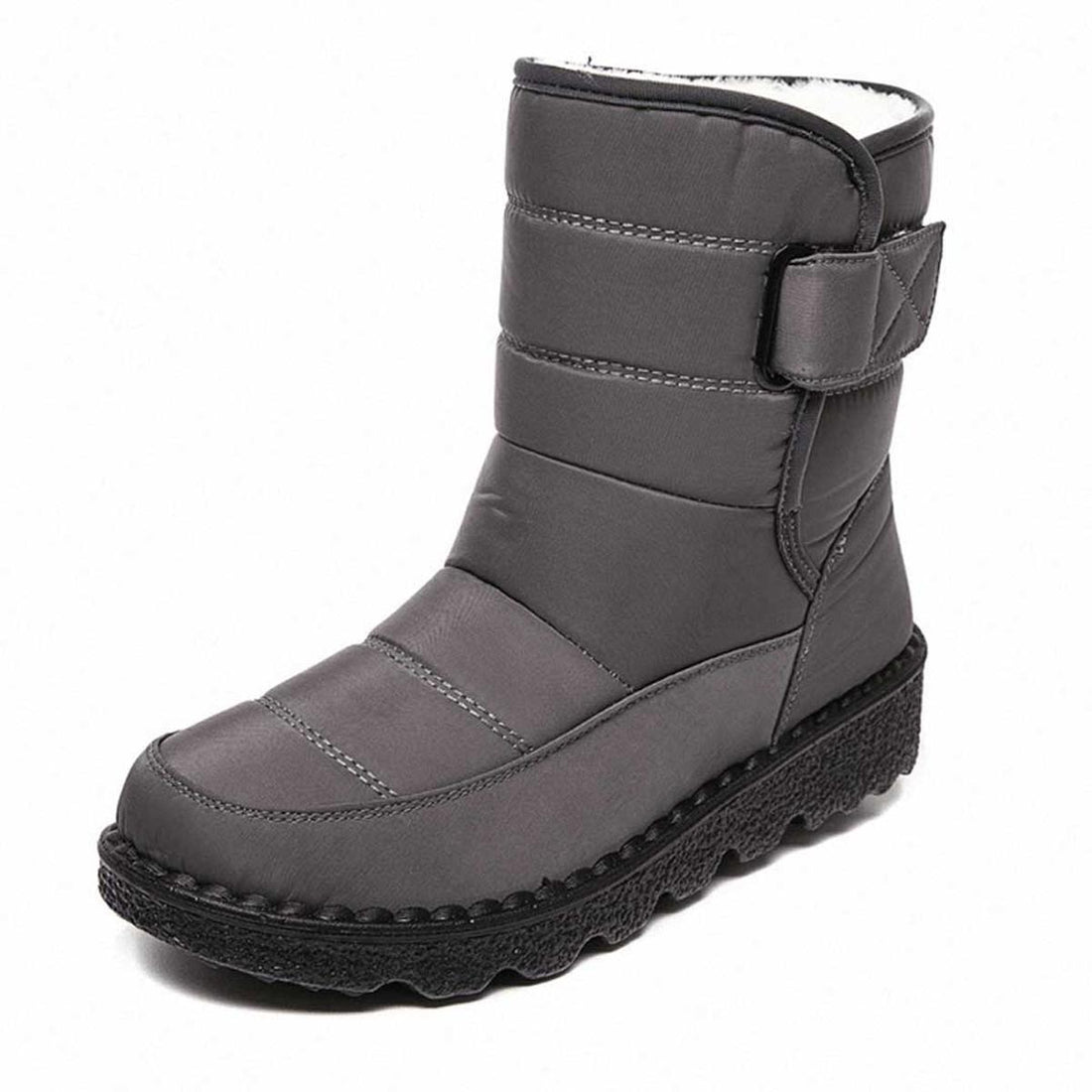 Bottes de Neige Femme – Fourrées, Semelle Antidérapante