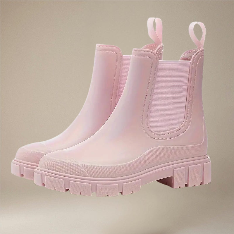 Bottines Chelsea Femme – Semelle Crantée, Plusieurs Coloris