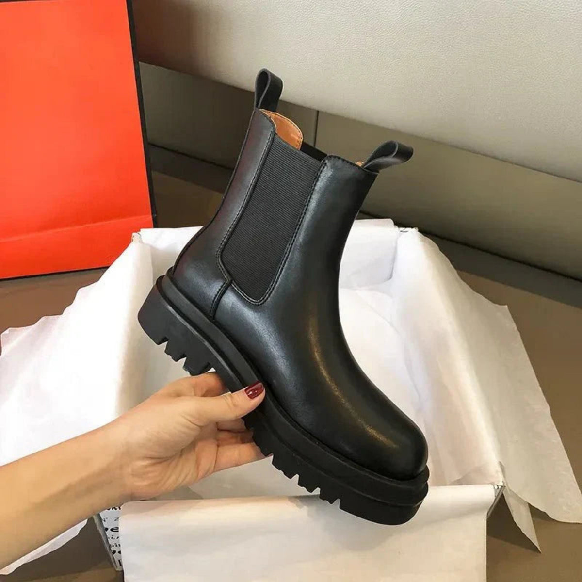 Bottines Chelsea femme