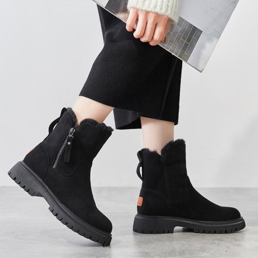 Bottines Femme – Élégantes, Talon Bloc