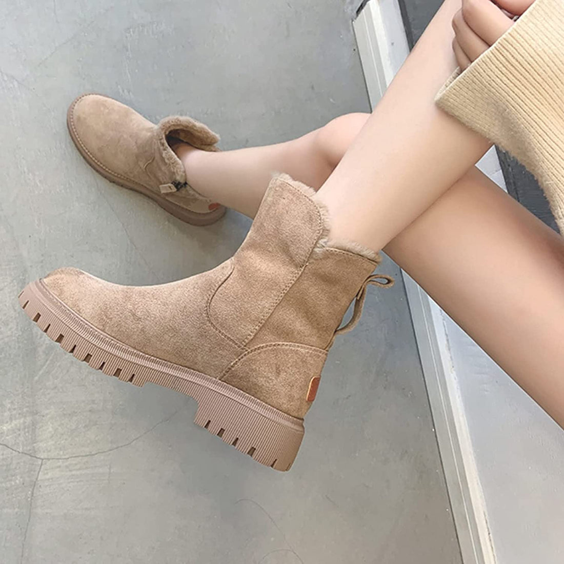 Bottines Femme – Élégantes, Talon Bloc