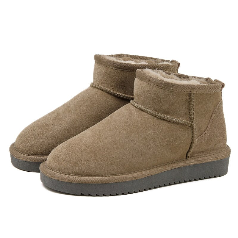 Bottines Femme – Étanches, Talon Bloc