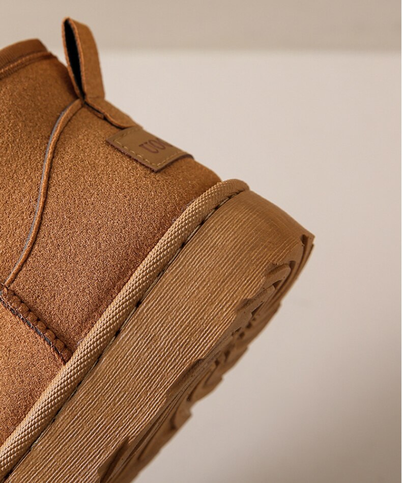 Bottines Femme – Étanches, Talon Bloc