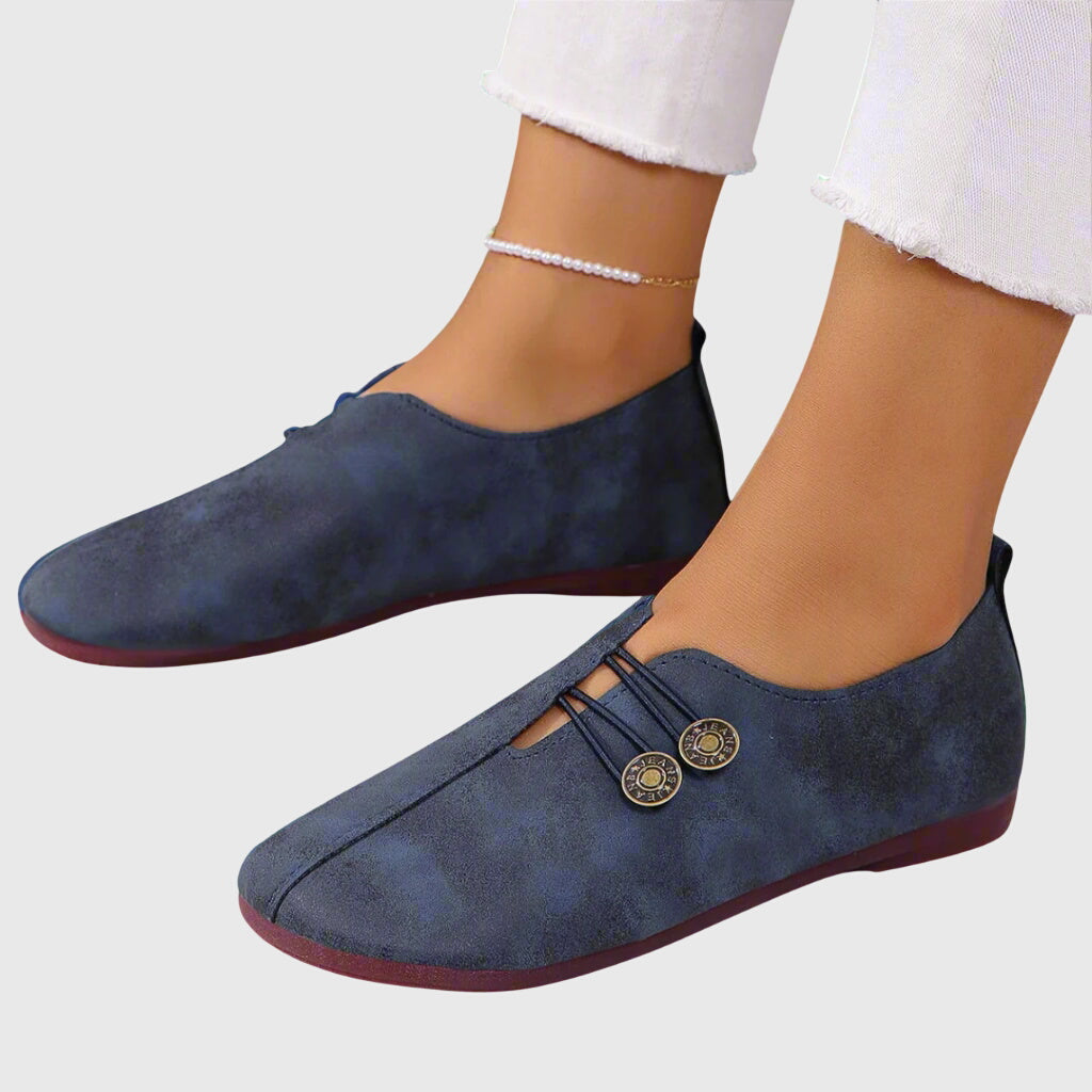 Bottines Femme – Lacets Aspect Daim Bout Rond, Talon Bloc