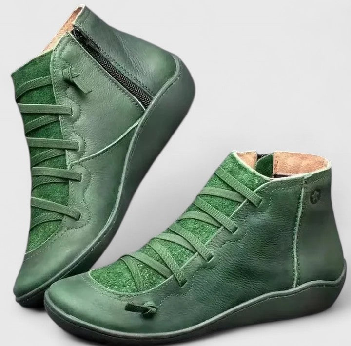 Bottines Femme – Orthopédiques Soutien Plantaire, Talon Bloc