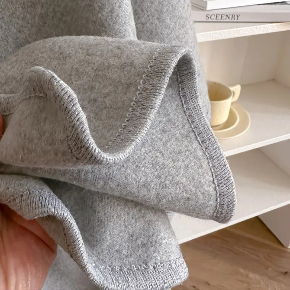 Cape Femme – Coupe-Vent Microfibres Douces, Coupe Enveloppante