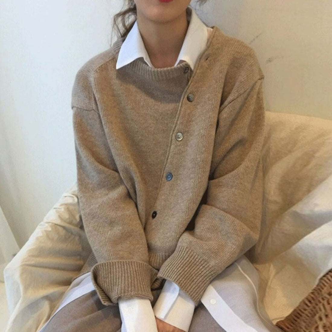 Cardigan Femme – Boutonné