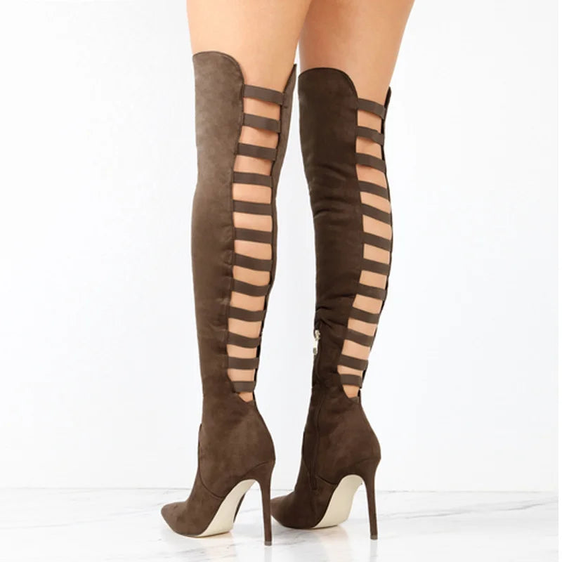 Cuissardes Femme – Ouvertes, Tige Haute