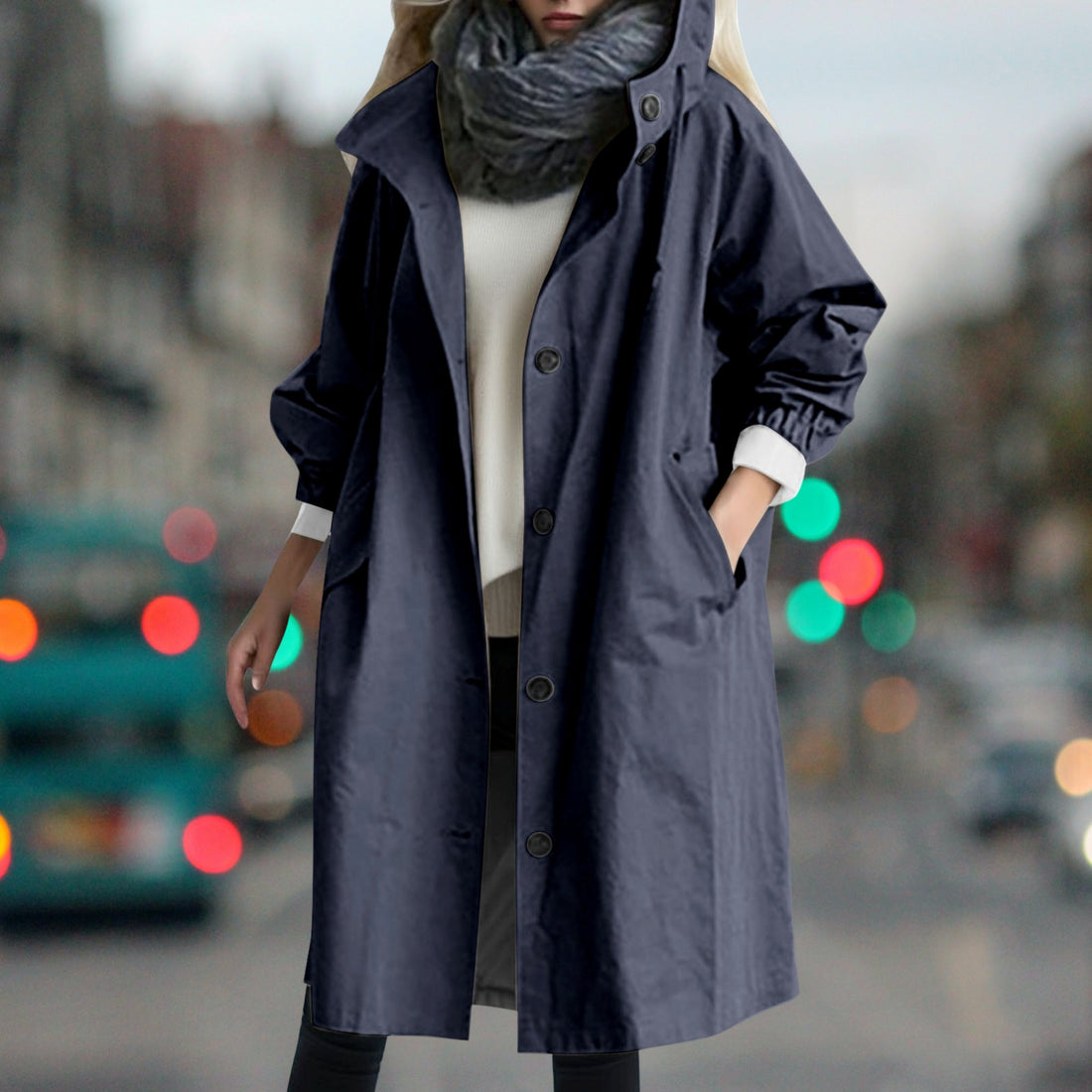 Imperméable Femme – Capuche, Déperlant