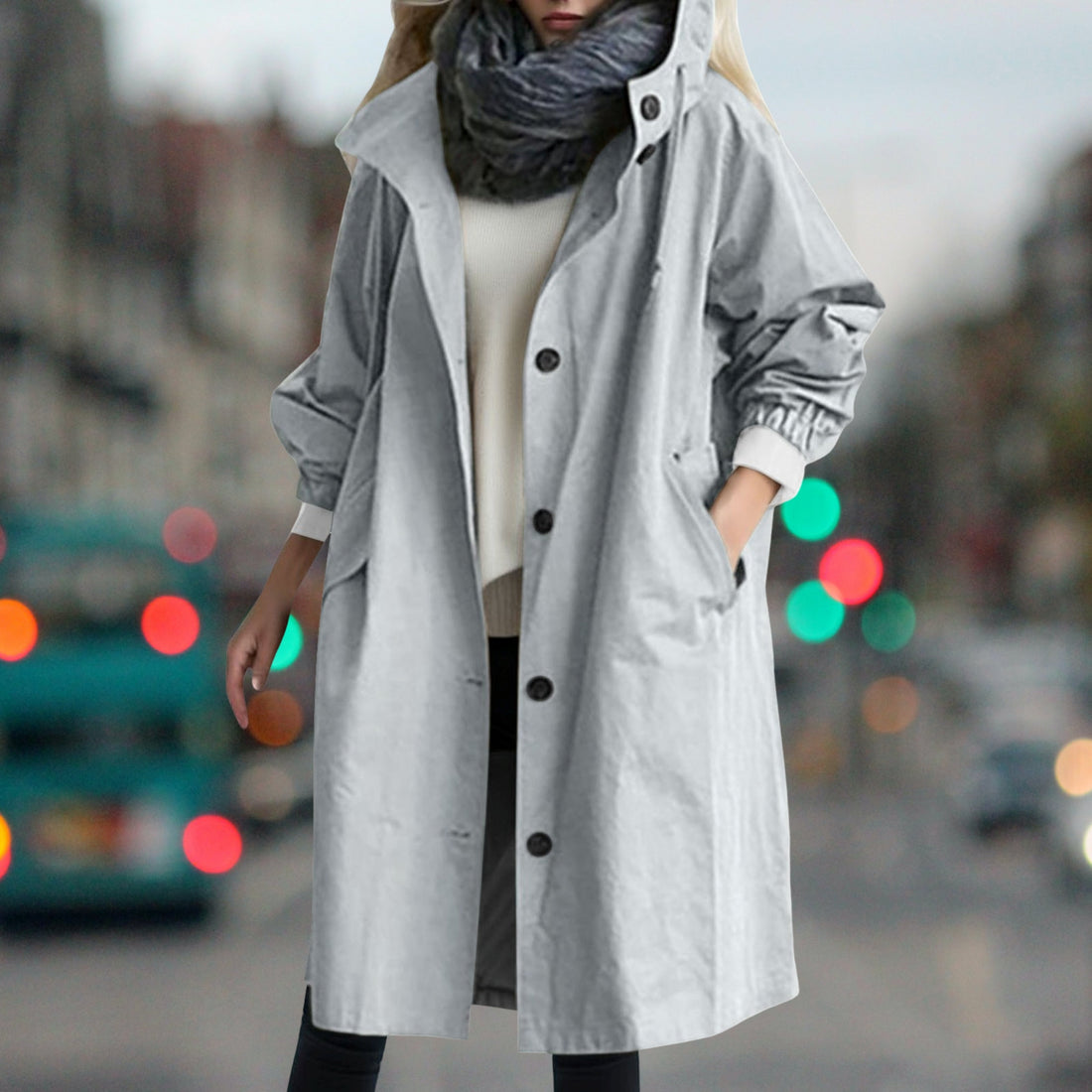 Imperméable Femme – Capuche, Déperlant
