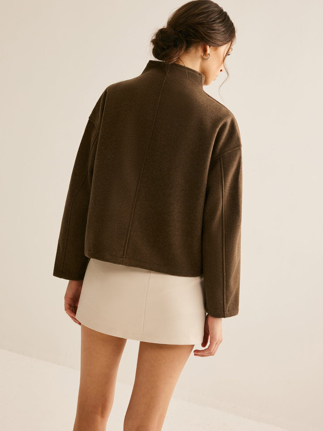 Manteau Femme – Court, Coupe Longue