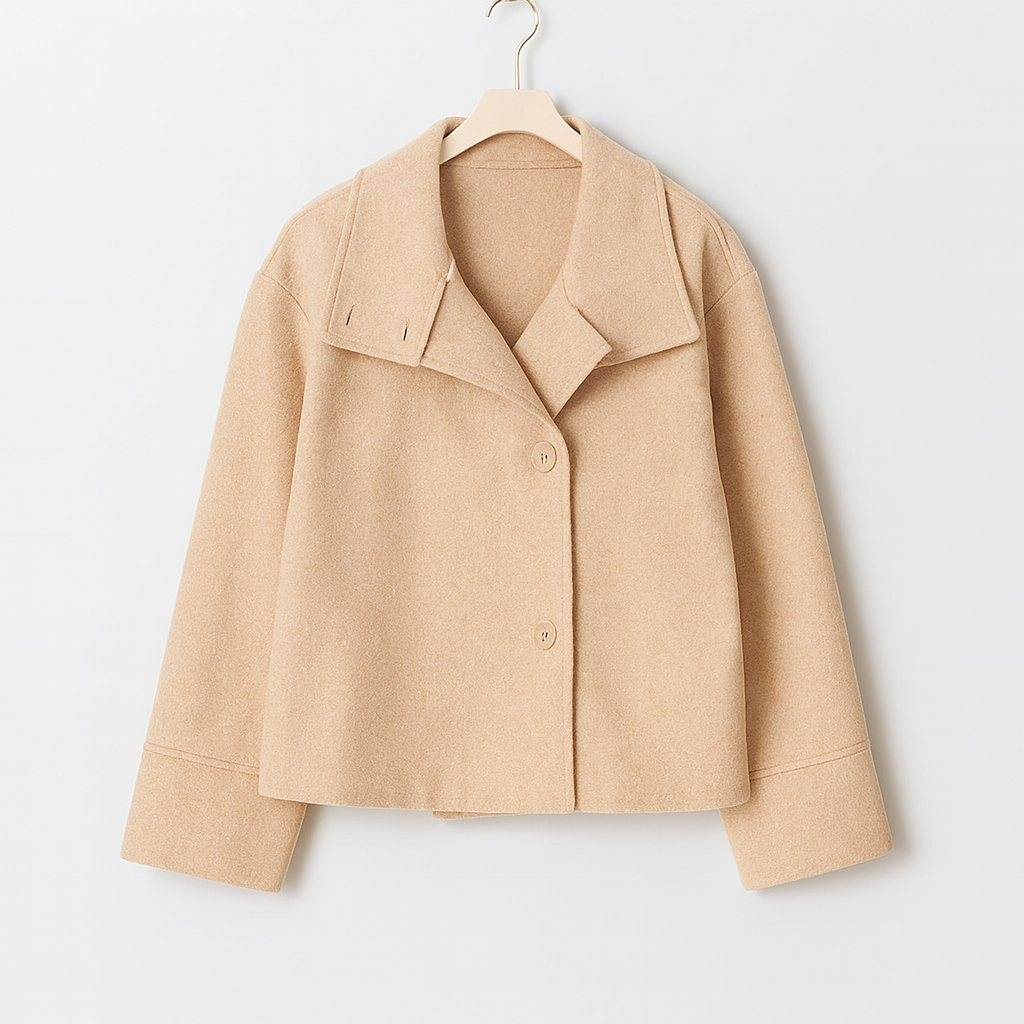 Manteau Femme – Court, Double Boutonnage