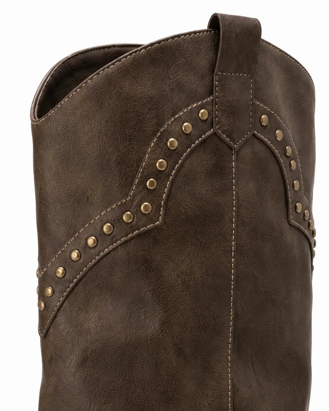 Santiags Femme – Cowgirl Franges Talon Carré, Bout Pointu
