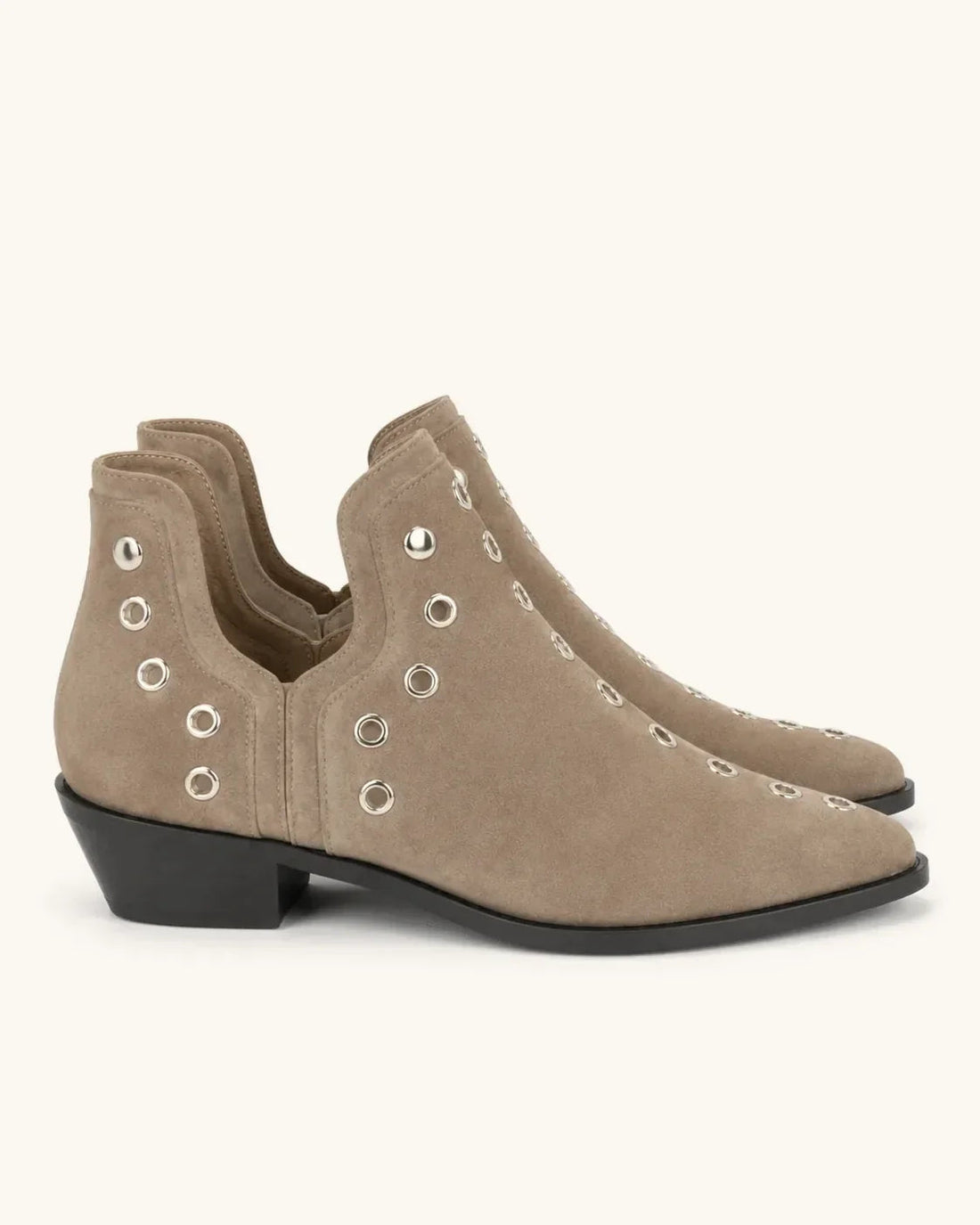 Santiags Femme – Rivets Bout Pointu, Rock