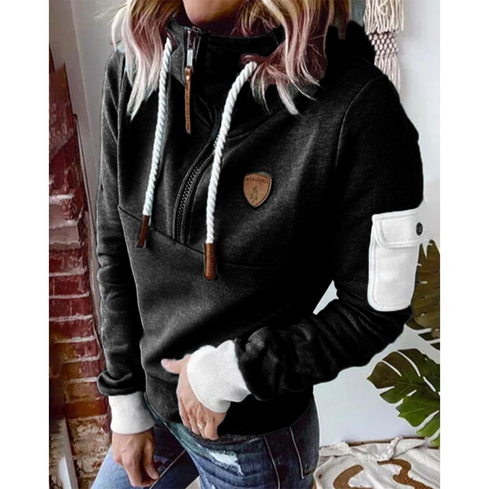Sweat à Capuche Femme – Épais, Capuche